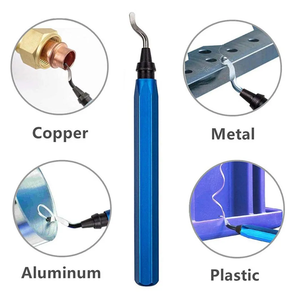 Deburring Tool Hexagonal Handle RB1000 Repair Deburring Tool Kit Rotary With Blade Remover For Plastic Copper Hand Tools
Deburring Tool Hexagonal Handle RB1000 Repair Deburring Tool Kit Rotary With Blade Remover For Plastic Copper Hand Tools