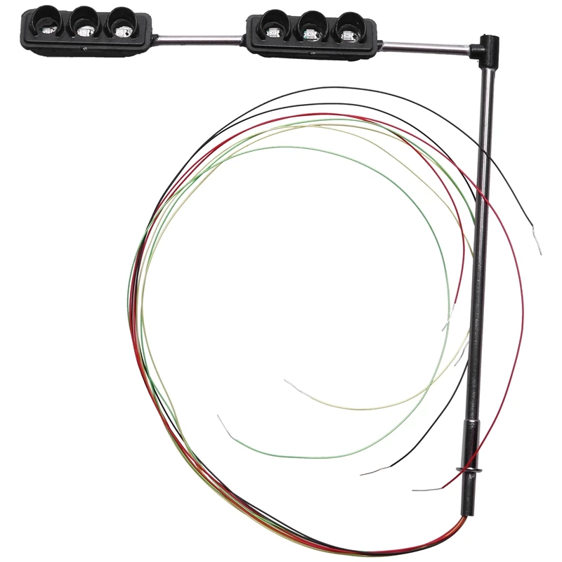 Hot 3C-3 Color Traffic Light Signals Ho Oo Scale Model 6Led For Diy Sand Table Crossing Street Construction Model 3
Hot 3C-3 Color Traffic Light Signals Ho Oo Scale Model 6Led For Diy Sand Table Crossing Street Construction Model 3
