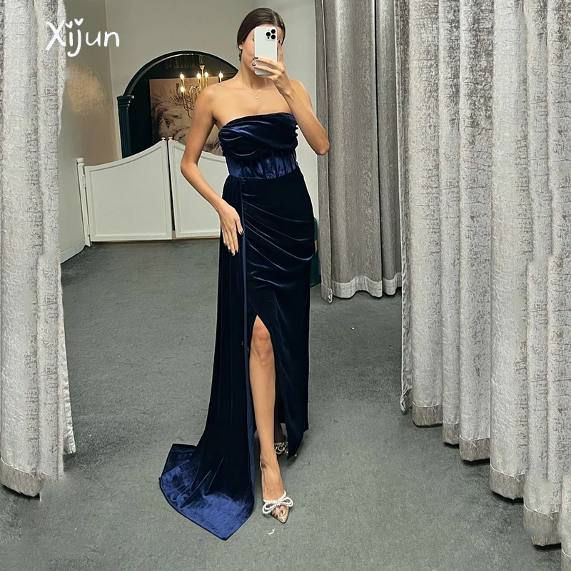 Xijun Caftan вечернее платье-Русалка без бретелек Длинные платья для выпускного вечера без рукавов с Боковым Разрезом для Саудовской Аравии вечернее платье для женщин
Xijun Caftan вечернее платье-Русалка без бретелек Длинные платья для выпускного вечера без рукавов с Боковым Разрезом для Саудовской Аравии вечернее платье для женщин