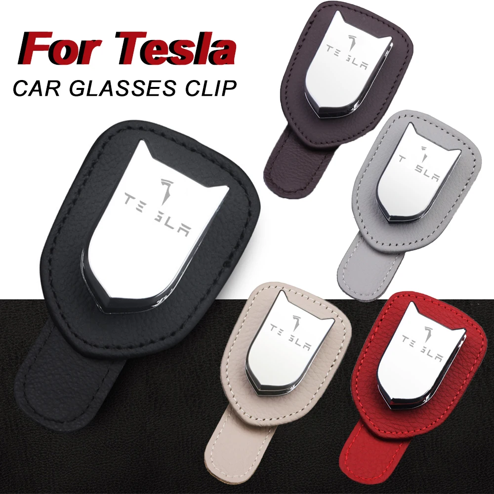 Cowhide Car Storage Clip Sunglass Fastener Ticket Clip for Tesla Model3 Y Z X Car Vehicle Sun Visor Eyeglass Holder Car Interior
Cowhide Car Storage Clip Sunglass Fastener Ticket Clip for Tesla Model3 Y Z X Car Vehicle Sun Visor Eyeglass Holder Car Interior