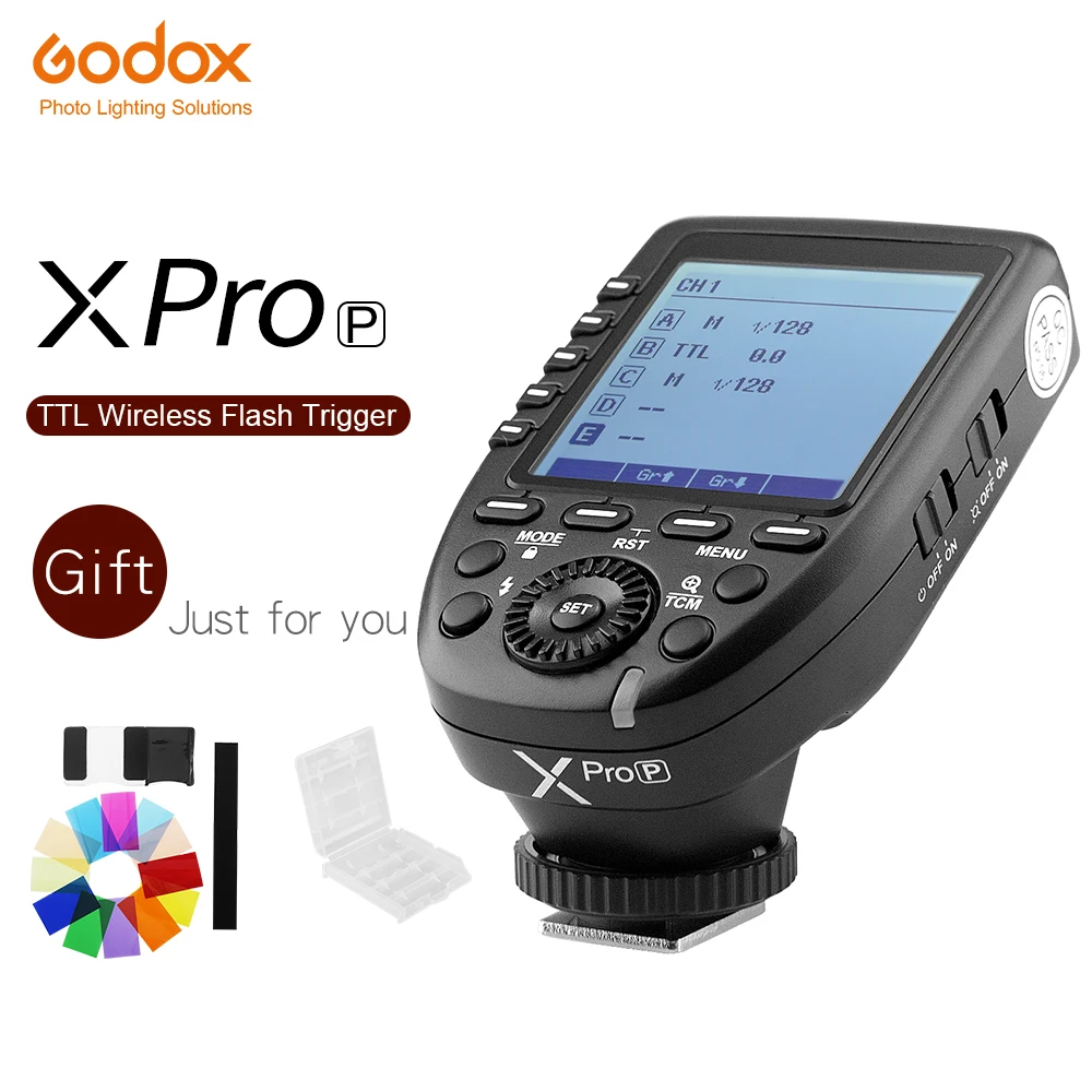 В наличии! Триггер вспышки Godox Xpro-P с профессиональными функциями, поддержка TTL, передатчик автовспышки для Pentax K-1 645Z K70
В наличии! Триггер вспышки Godox Xpro-P с профессиональными функциями, поддержка TTL, передатчик автовспышки для Pentax K-1 645Z K70