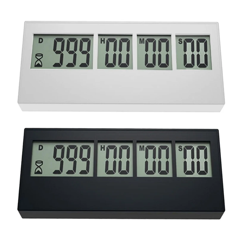 

999-Days Countdown Clock LCD Digital Screen Kitchen Timers Event Reminder for Wedding Retirement Kitchen Baking Cooking