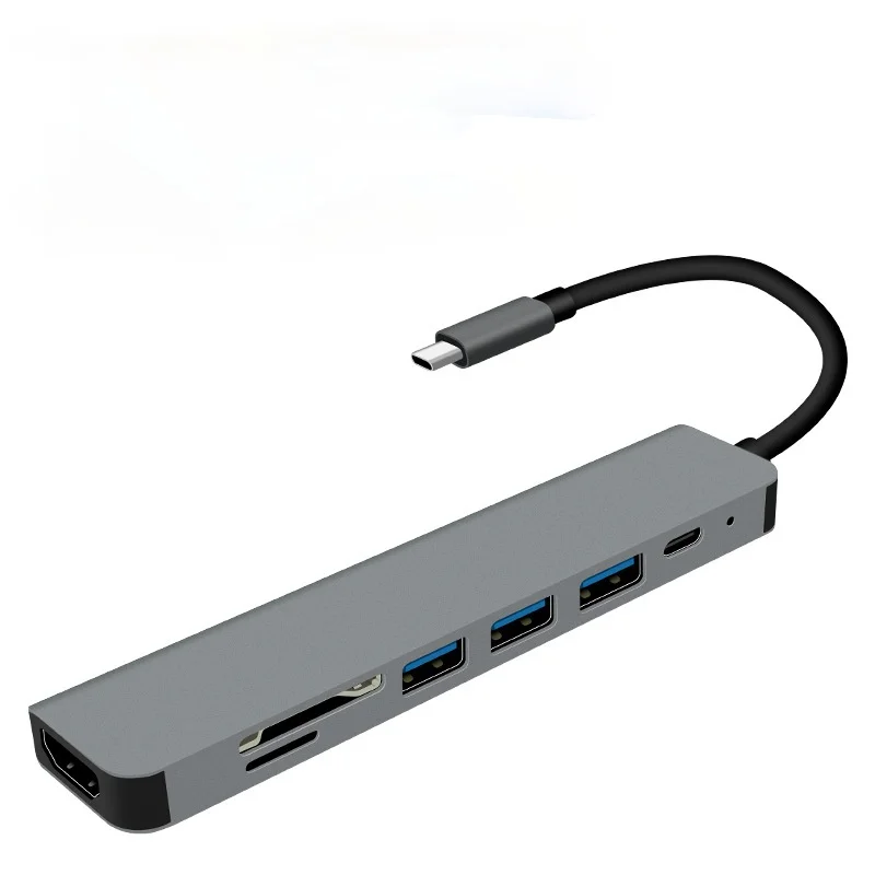 USB 3.0 Type-C Hub To HDMI-compatible Adapter 4K Thunderbolt 3 USB C Hub with Hub 3.0 TF SD Reader Slot PD for MacBook Pro/Air
USB 3.0 Type-C Hub To HDMI-compatible Adapter 4K Thunderbolt 3 USB C Hub with Hub 3.0 TF SD Reader Slot PD for MacBook Pro/Air