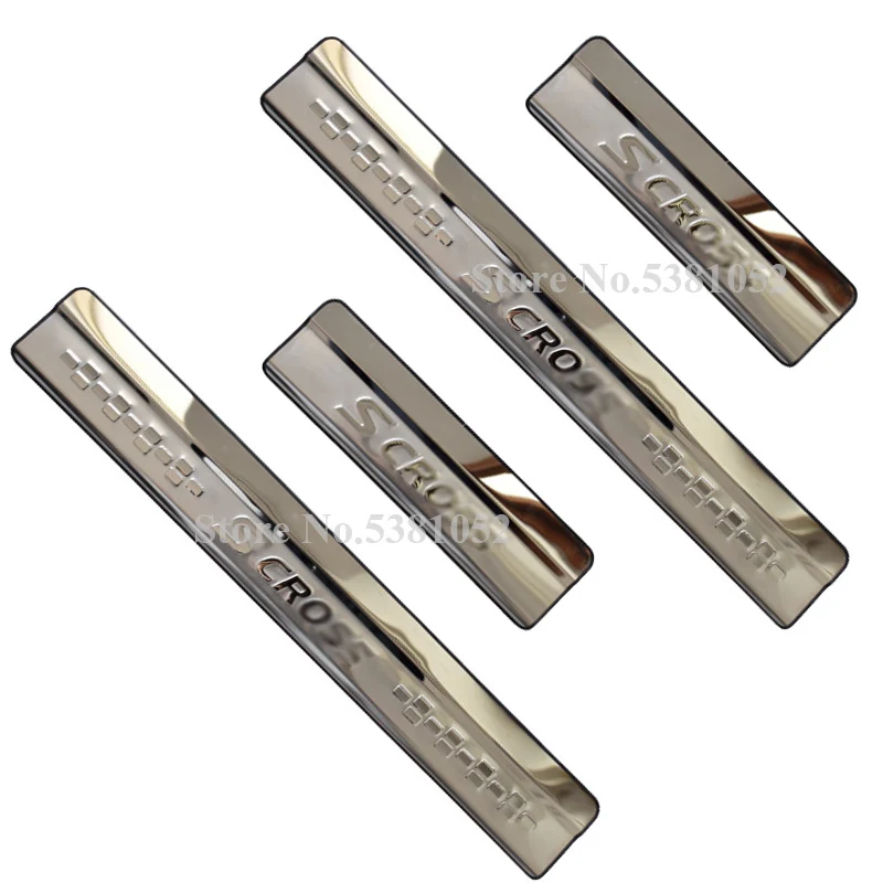 Stainless Steel Door Sills For Suzuki SX4 S-Cross SCross 2014 - 2019 2020 2021 Kick Plate Guard Pedal Protector Car Accessories
Stainless Steel Door Sills For Suzuki SX4 S-Cross SCross 2014 - 2019 2020 2021 Kick Plate Guard Pedal Protector Car Accessories