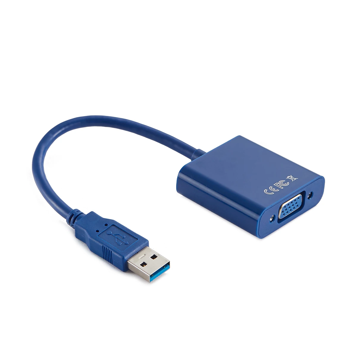 USB3.0 to VGA Adapter Cable Video Multi-Display Converter for PC Windows 7 8 10 Plug And Play USB To VGA 1080P Converter
USB3.0 to VGA Adapter Cable Video Multi-Display Converter for PC Windows 7 8 10 Plug And Play USB To VGA 1080P Converter