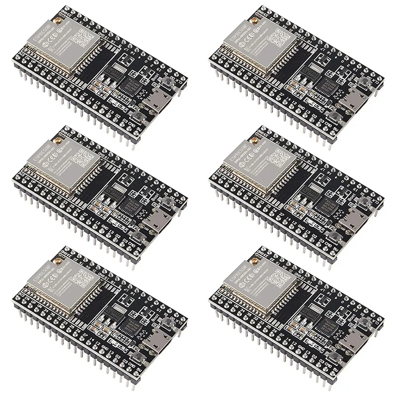 6PCS ESP32-Devkitc Core Board ESP32 Development Board ESP32-WROOM-32U Wireless Wifi Development Board For Arduino
6PCS ESP32-Devkitc Core Board ESP32 Development Board ESP32-WROOM-32U Wireless Wifi Development Board For Arduino