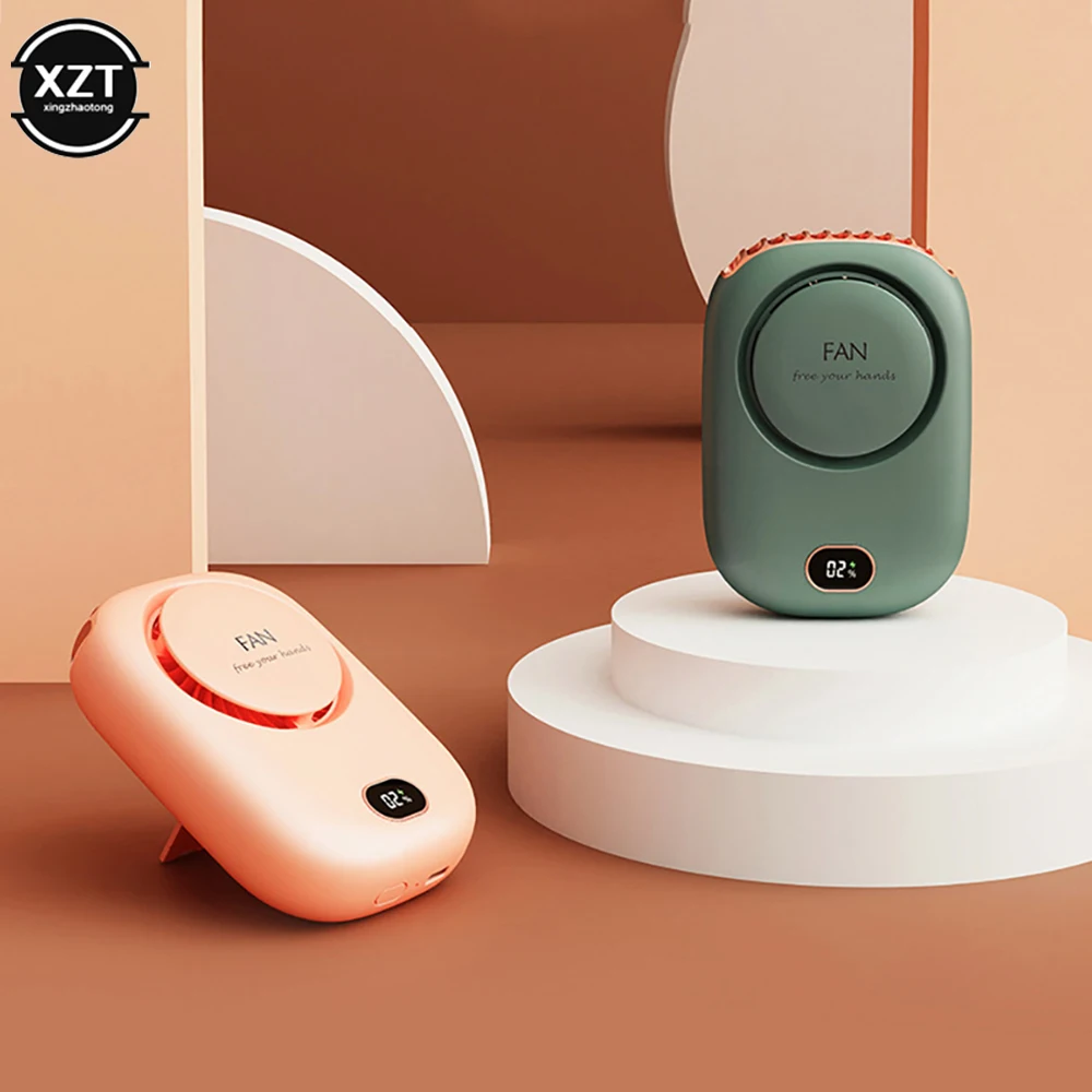 Portable Lazy Hanging Neck Fan Mini Cooling Bladeless USB Rechargeable Sports Cooling Fan For Outdoor Sport Travel
Portable Lazy Hanging Neck Fan Mini Cooling Bladeless USB Rechargeable Sports Cooling Fan For Outdoor Sport Travel