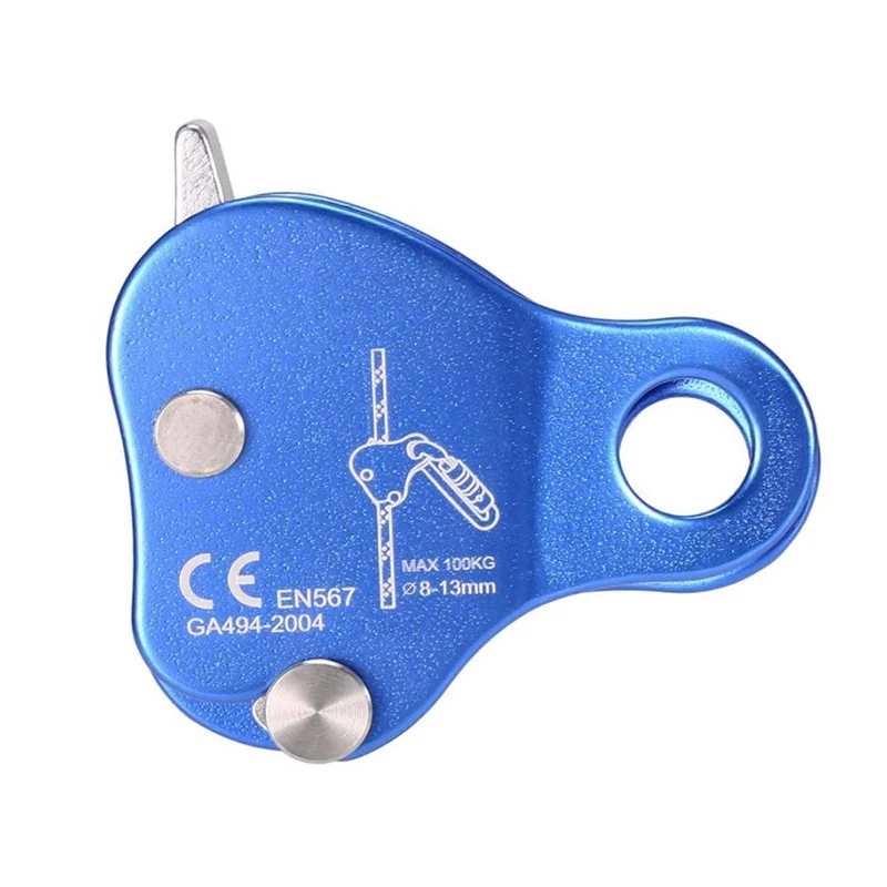 Rope Ascender,Rock Climbing Tree Arborist Rope Grab Self-Locking Rope Grip For Outdoor Climbing And Rescue 8-13MM
Rope Ascender,Rock Climbing Tree Arborist Rope Grab Self-Locking Rope Grip For Outdoor Climbing And Rescue 8-13MM