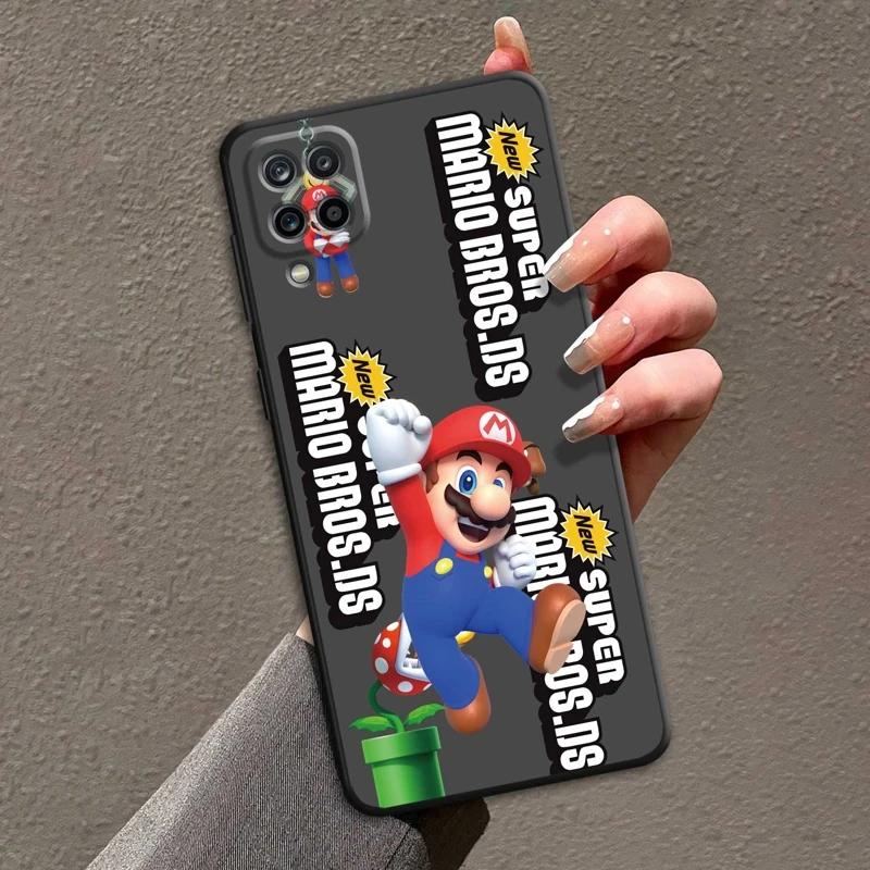 

Super Mario Funny Coque Case For Samsung Galaxy A12 A13 4G 5G A04 A50 A70 A03 A20e A10 A03s A11 A40 A30 A14 A02s A03 A04s A04e