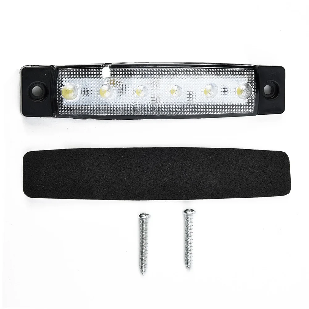 Car-Accessories 12V 6 LED Side-Marker Light White -Lamp For Trailer Truck Boat BUS Light Indicator Car Accessories
Car-Accessories 12V 6 LED Side-Marker Light White -Lamp For Trailer Truck Boat BUS Light Indicator Car Accessories