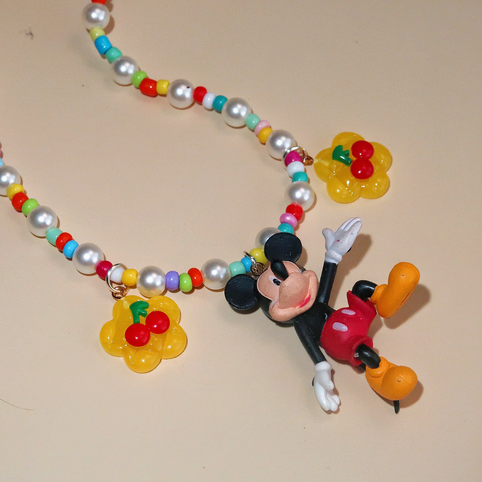 Disney Mickey Mouse Beads Children's Necklace Kawaii Fashion Jewelry Girls Pendant Necklace Cartoon Figure Jewelry Accessories
Disney Mickey Mouse Beads Children's Necklace Kawaii Fashion Jewelry Girls Pendant Necklace Cartoon Figure Jewelry Accessories