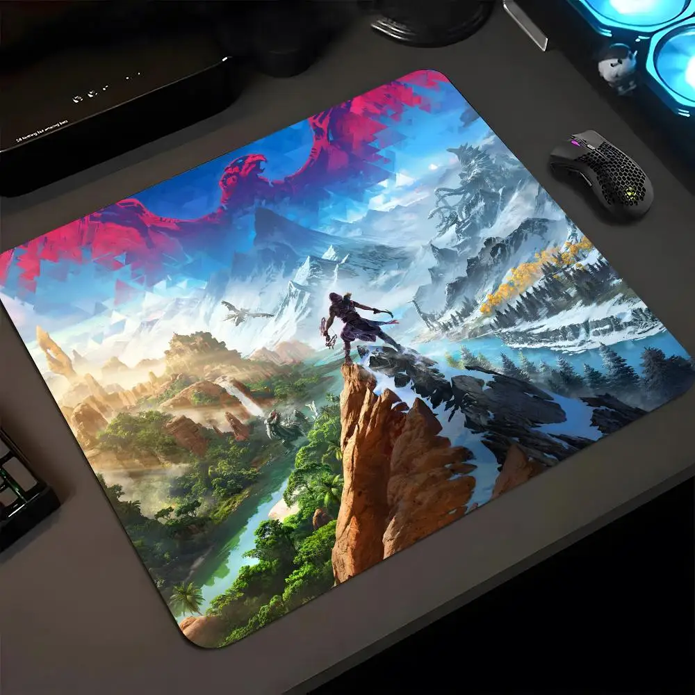 Коврик для мыши Horizon Zero Dawn Aloy 18x22 см маленький ковер клавиатура замок край