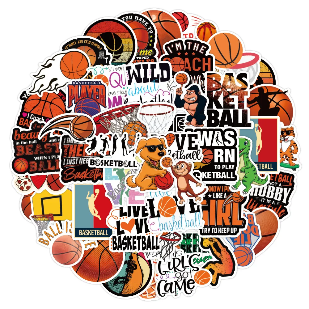 10/50Pcs Cartoon Basketball Sport Graffiti Stickers Suitcase Phone Notebook Guitar Reward stickers Toy Wholesale Gift Paste
10/50Pcs Cartoon Basketball Sport Graffiti Stickers Suitcase Phone Notebook Guitar Reward stickers Toy Wholesale Gift Paste