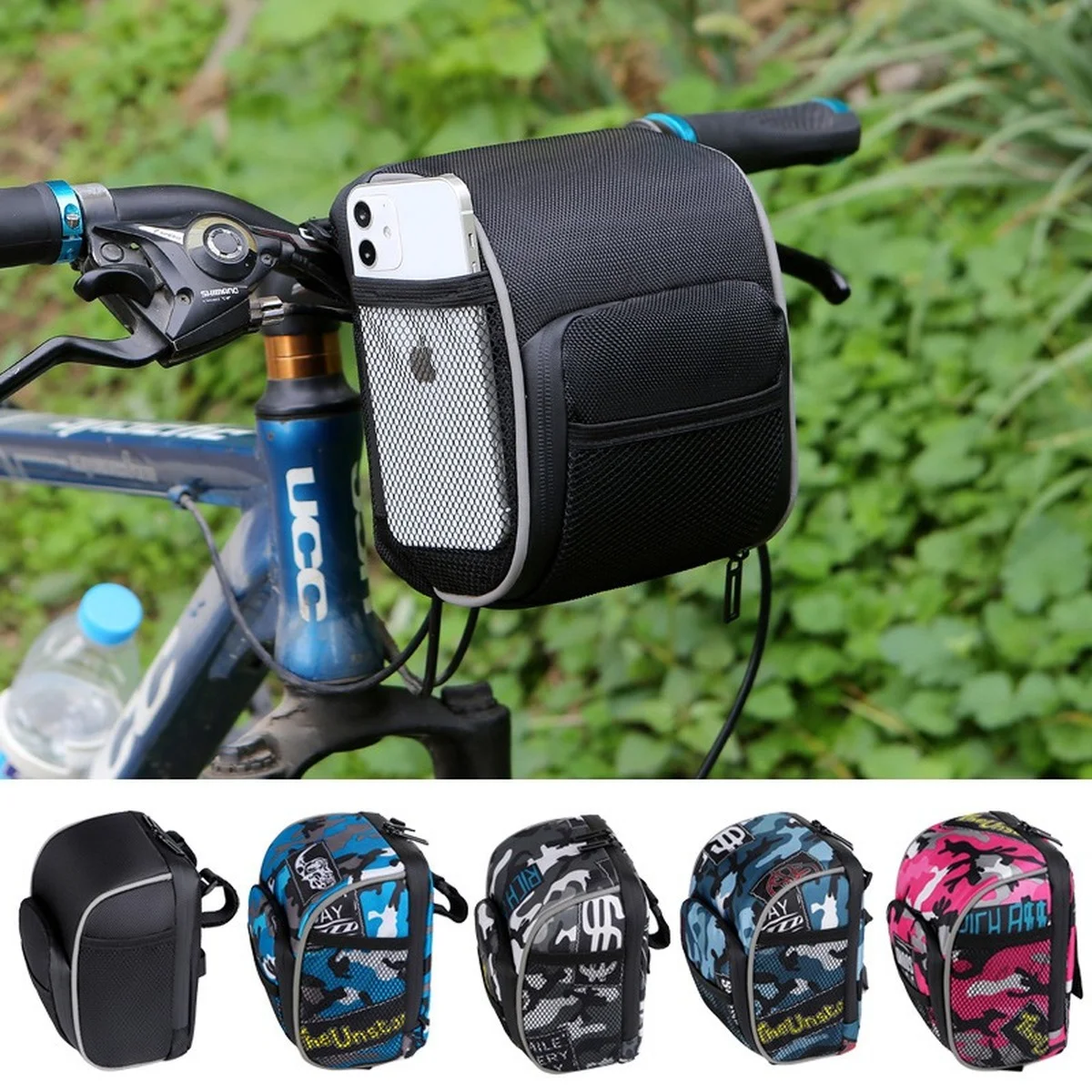 New Portable Lightweight Outdoor Sports Bicycle Riding Bag Scooter Head Bag Folding Car Faucet Bag Mountain Bike Front Bag Front
New Portable Lightweight Outdoor Sports Bicycle Riding Bag Scooter Head Bag Folding Car Faucet Bag Mountain Bike Front Bag Front