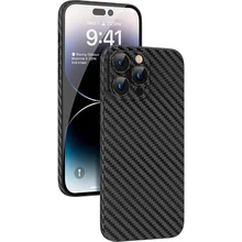 0.3mm Ultra Thin Back Phone Case For iPhone 13 12 11 Pro Max Carbon Fiber Texture Matte Hard Cover Slim Soft Shell Candy Color