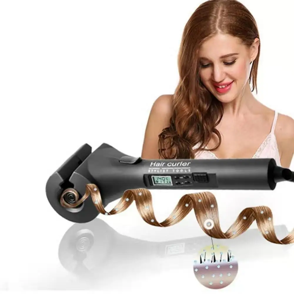 LCD Automatic Hair Curling Iron Magic Hair Curler Electric Ceramic Anti-perm Professional Hair Waver Styling Tools Hair Styler
LCD Automatic Hair Curling Iron Magic Hair Curler Electric Ceramic Anti-perm Professional Hair Waver Styling Tools Hair Styler
