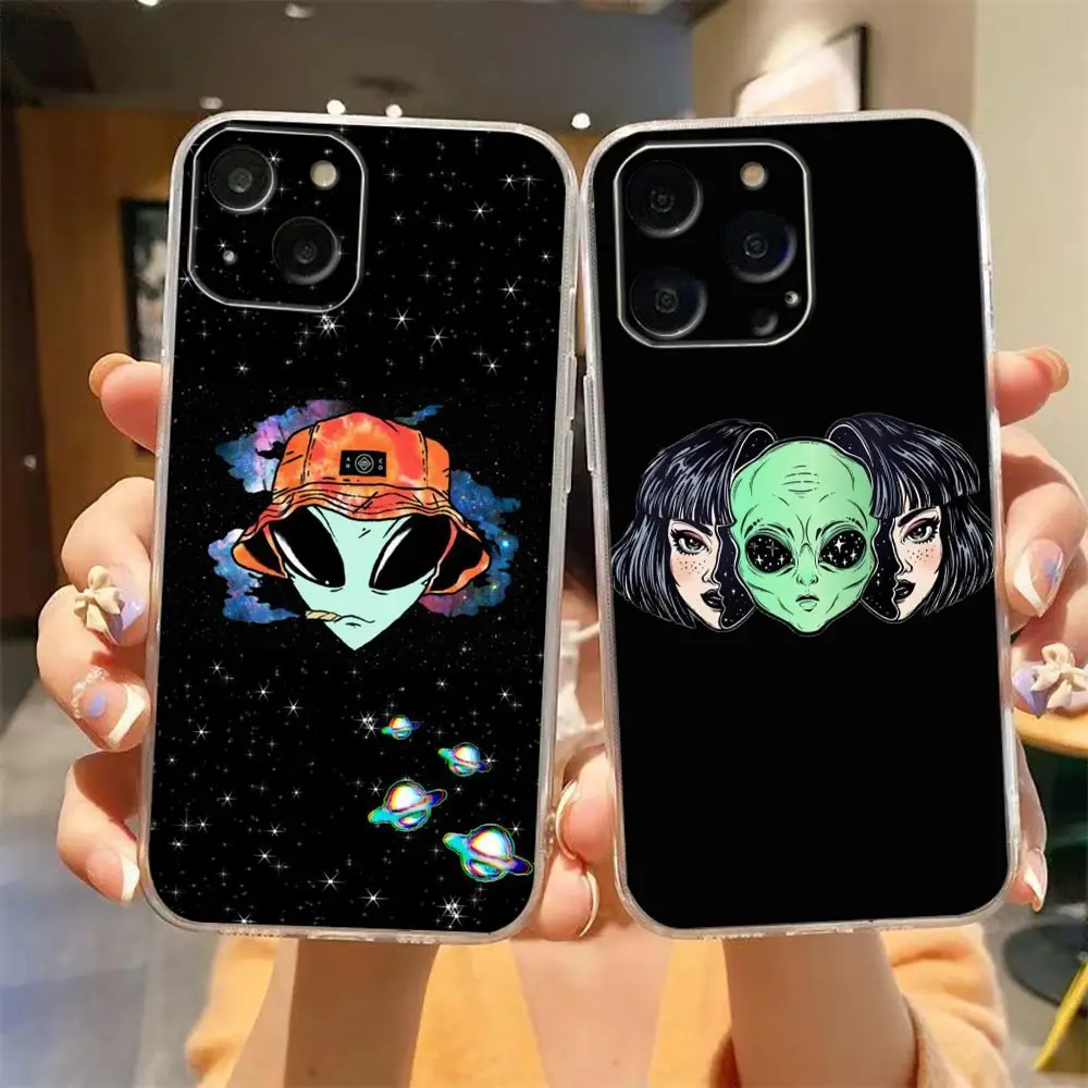 Coque Funda Clear Case for Apple iPhone 14 11 12 13 7 8 SE X XR XS Pro Max Mini Plus TPU Case Capa Para Cover Alien UFO Art
Coque Funda Clear Case for Apple iPhone 14 11 12 13 7 8 SE X XR XS Pro Max Mini Plus TPU Case Capa Para Cover Alien UFO Art
