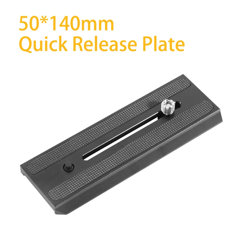 50*140mm Quick Release Plate Sliding 501PL Plus Rapid Connect Base for Manfrotto 501 503 701HDV MH055M0-Q5 1/4 3/8 Screw
50*140mm Quick Release Plate Sliding 501PL Plus Rapid Connect Base for Manfrotto 501 503 701HDV MH055M0-Q5 1/4 3/8 Screw