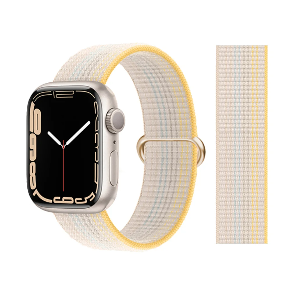 Ремешок нейлоновый для Apple Watch Band 44 мм 45 мм 41 мм 40 мм 42 мм ultra 49 мм 45 мм, браслет для iwatch series 7 SE 8 4 6 5 3
Ремешок нейлоновый для Apple Watch Band 44 мм 45 мм 41 мм 40 мм 42 мм ultra 49 мм 45 мм, браслет для iwatch series 7 SE 8 4 6 5 3