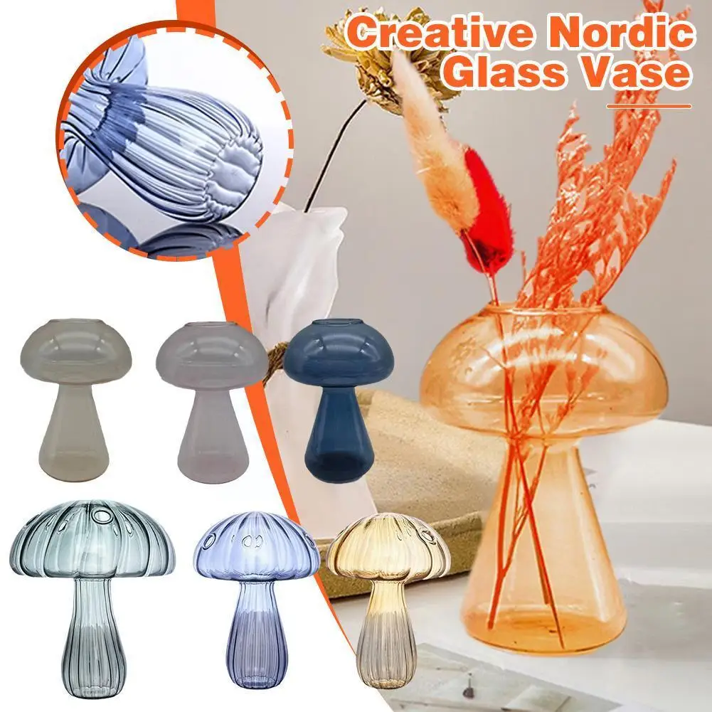 Mushroom Aromatherapy Bottle Hydroponics Glass Vase Decoration Living Desktop Crafts Ornament Home Room Nordic Off D8y2
Mushroom Aromatherapy Bottle Hydroponics Glass Vase Decoration Living Desktop Crafts Ornament Home Room Nordic Off D8y2