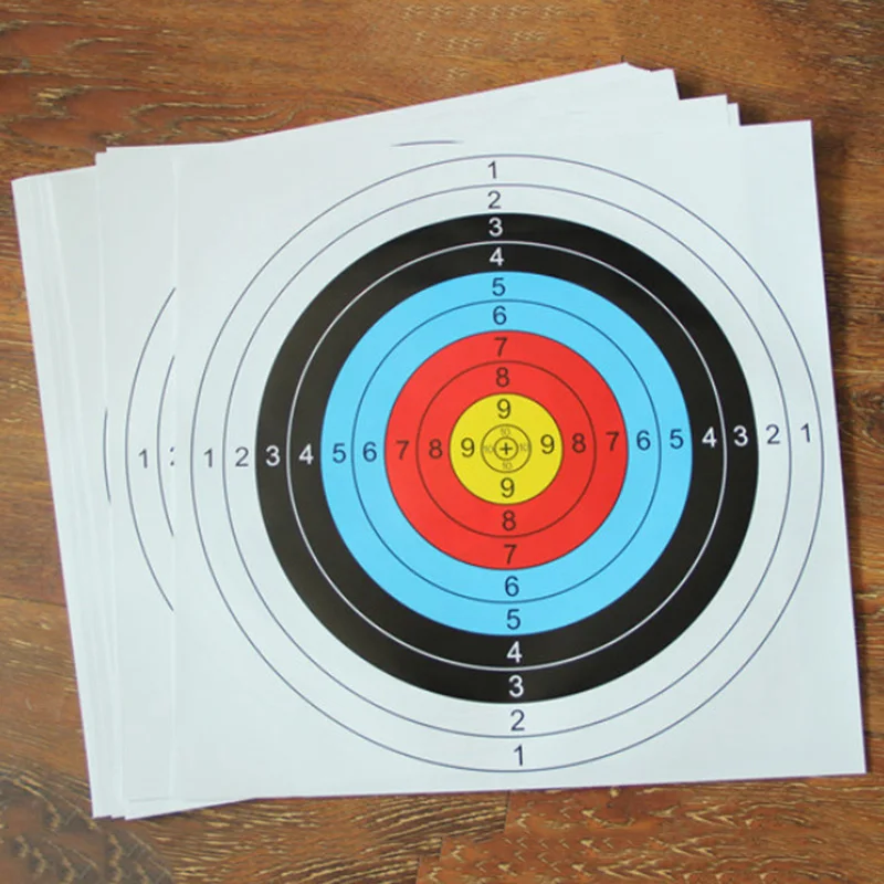 10pcs 60*60CM Archery Target Paper Art Paper Face Arrow Bow Outdoor Practice Training Outdoor Target Equipment
10pcs 60*60CM Archery Target Paper Art Paper Face Arrow Bow Outdoor Practice Training Outdoor Target Equipment