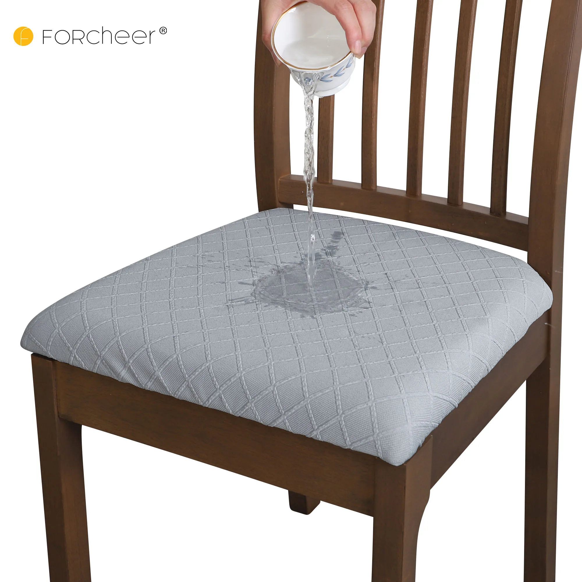 Waterproof Chair Seat Cover Jacquard Stretch Waterproof Dining Chair Slipcover Kitchen Chair Covers Washable housse de chaise
Waterproof Chair Seat Cover Jacquard Stretch Waterproof Dining Chair Slipcover Kitchen Chair Covers Washable housse de chaise