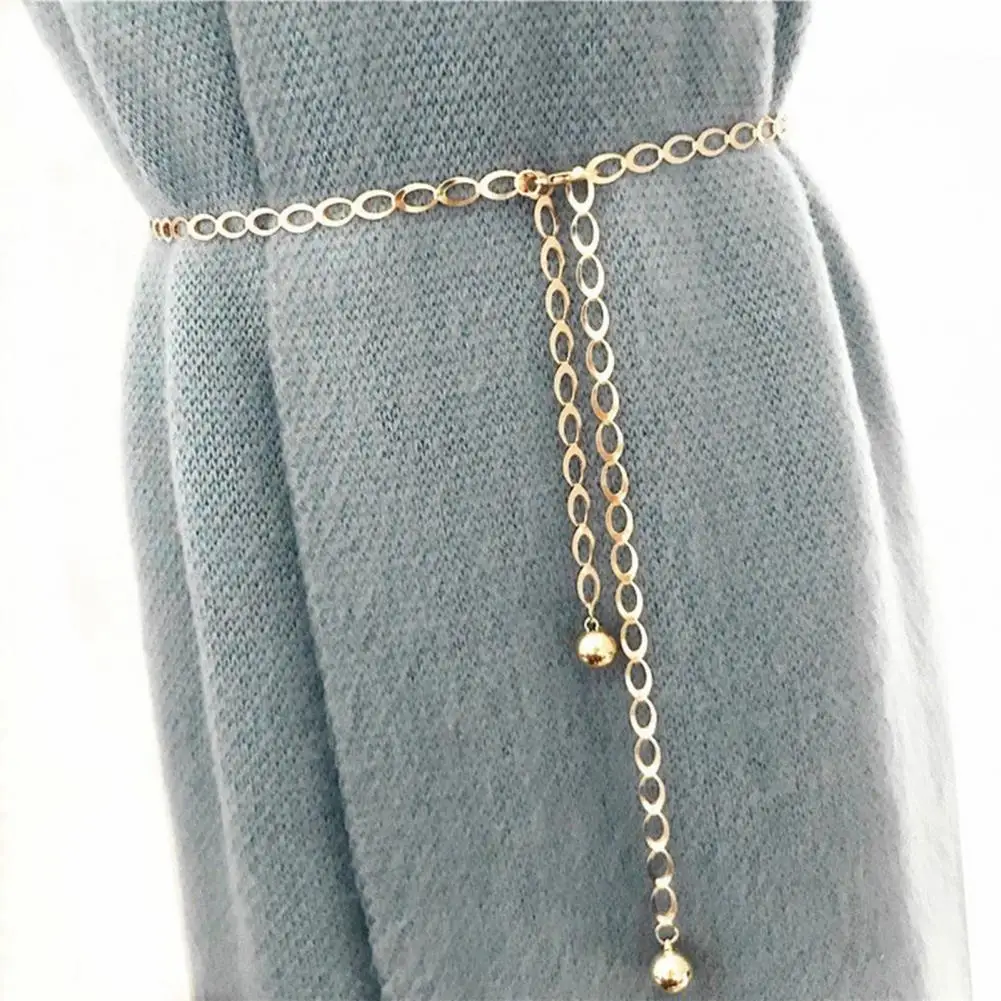 Belly Chain Versatile Body Chain Anti-break Dressing Up Classic Elegant Round Metal Women Belt
Belly Chain Versatile Body Chain Anti-break Dressing Up Classic Elegant Round Metal Women Belt
