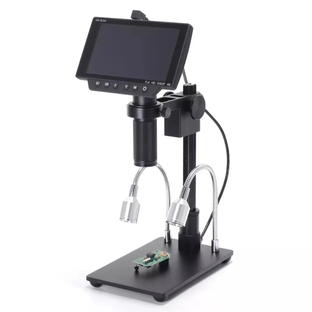 5 Inch Screen 16MP 4K 1080P 60FPS USB & WIFI Digital Industry Microscope Camera 150X C-mount Lens 1/2.3 Image Sensor
5 Inch Screen 16MP 4K 1080P 60FPS USB & WIFI Digital Industry Microscope Camera 150X C-mount Lens 1/2.3 Image Sensor