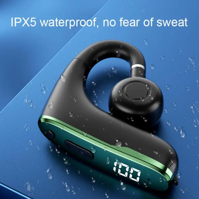 Ear Hooks Digital Display Tws Earphone Bone Conduction Headphone For Xiaomi Noise Reduction Bluetooth Headset Earbuds Ergonomic
Ear Hooks Digital Display Tws Earphone Bone Conduction Headphone For Xiaomi Noise Reduction Bluetooth Headset Earbuds Ergonomic