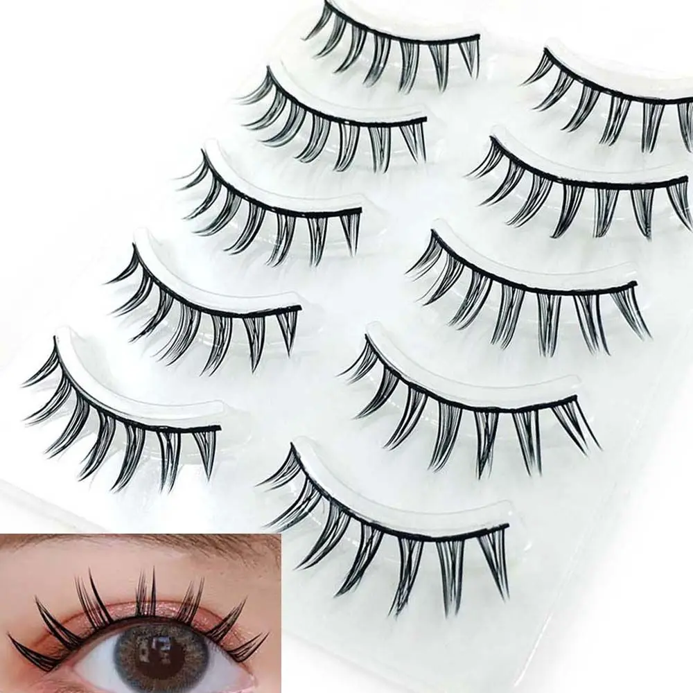 5Pairs 3D Mink Spike False Eyelashes A/M Shaped Lashes Individual Lashes Cluster Fans Natural Fluffy Eyelash Extension
5Pairs 3D Mink Spike False Eyelashes A/M Shaped Lashes Individual Lashes Cluster Fans Natural Fluffy Eyelash Extension