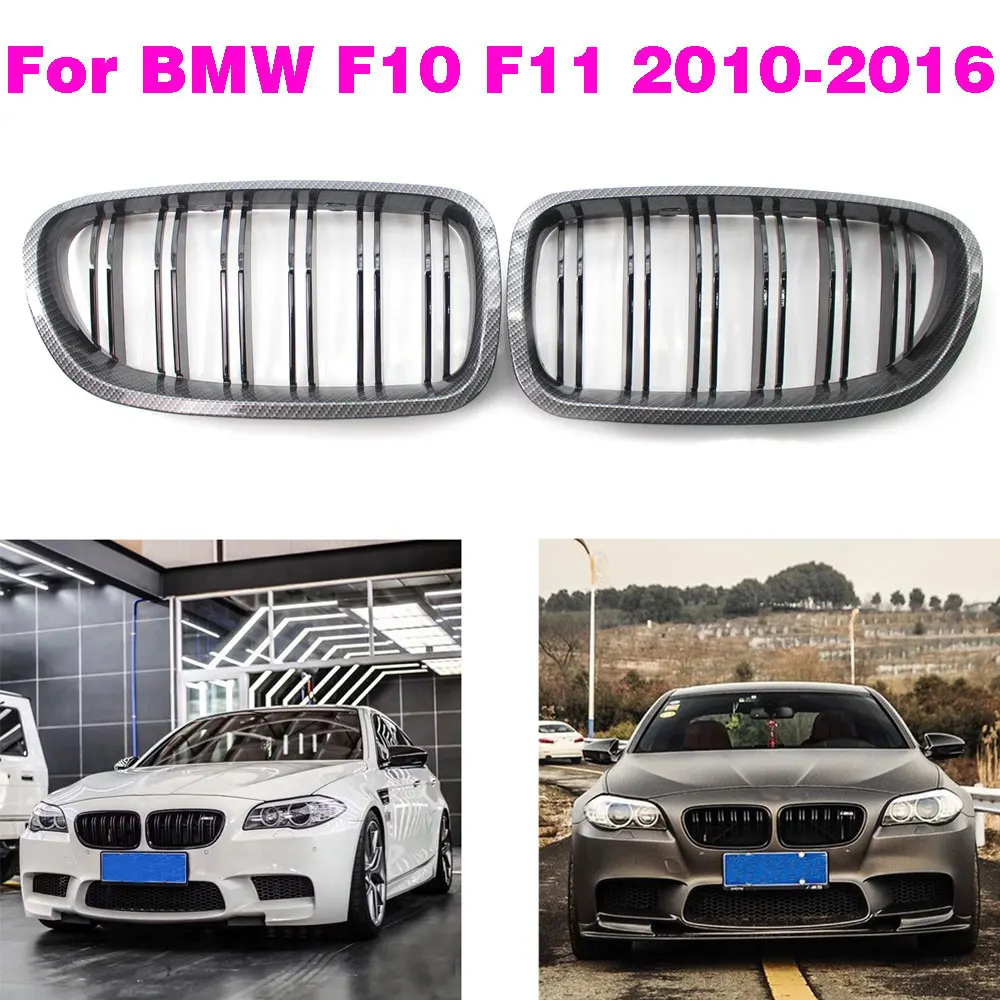 

Front Kidney Grille ABS Car Racing Grills For BMW 5 Series F11 F10 4 Doors 2010-2016 520i 523 525i 530i Car Styling Accessories