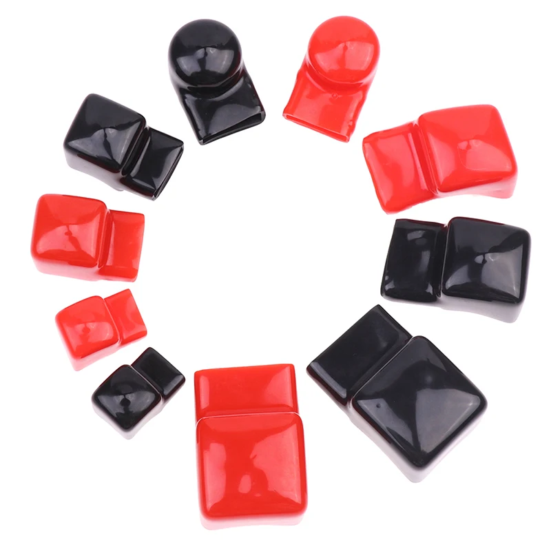 New 1Pair Black Red Loose Protector For Busbar Bus Bar Battery Isolation Cover Terminal Cover Protection PVC Flexible
New 1Pair Black Red Loose Protector For Busbar Bus Bar Battery Isolation Cover Terminal Cover Protection PVC Flexible
