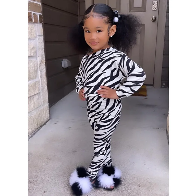 Autumn New Baby Girl Clothes Long Sleeve T-shirt+Zebra Stripes Pants Kids Girls Clothing 2pcs/sets Loose Casual Children Suits 8
Autumn New Baby Girl Clothes Long Sleeve T-shirt+Zebra Stripes Pants Kids Girls Clothing 2pcs/sets Loose Casual Children Suits 8