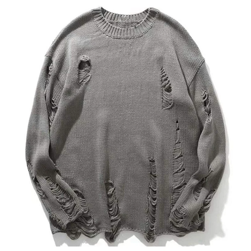 New Fashion Men's Clothing Autumn and Winter Bottoming Sweater Hollow Long-Sleeved Sweaters for Men Solid Color
New Fashion Men's Clothing Autumn and Winter Bottoming Sweater Hollow Long-Sleeved Sweaters for Men Solid Color