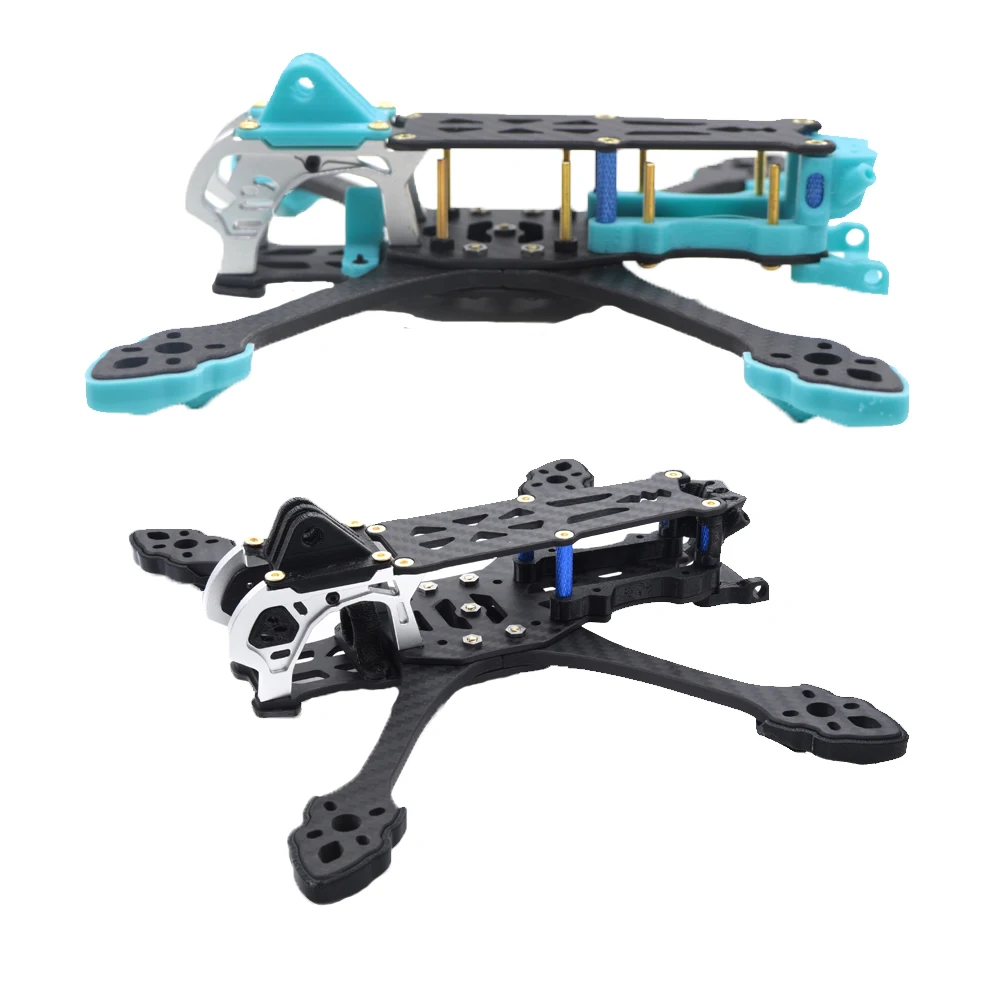 MARK5 FPV карбоновая рамка 5 дюймов 225 мм Колесная база 5,0 мм толщина ручки для FPV радиоуправляемого гоночного дрона квадрокоптера
MARK5 FPV карбоновая рамка 5 дюймов 225 мм Колесная база 5,0 мм толщина ручки для FPV радиоуправляемого гоночного дрона квадрокоптера