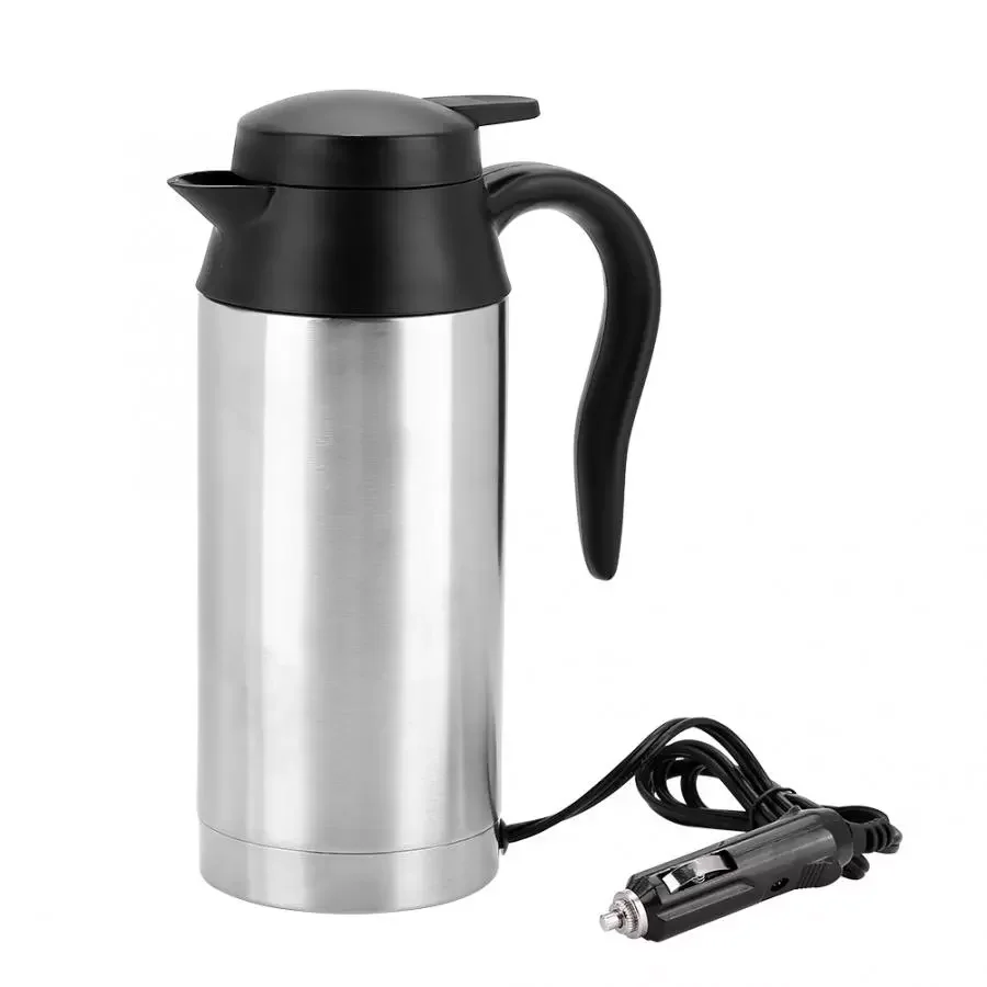 240W 750ml 24V Electric Heating Cup Kettle Stainless Steel Water Heater Bottle for Tea Coffee Drinking Travel Car Truck Kettle
240W 750ml 24V Electric Heating Cup Kettle Stainless Steel Water Heater Bottle for Tea Coffee Drinking Travel Car Truck Kettle
