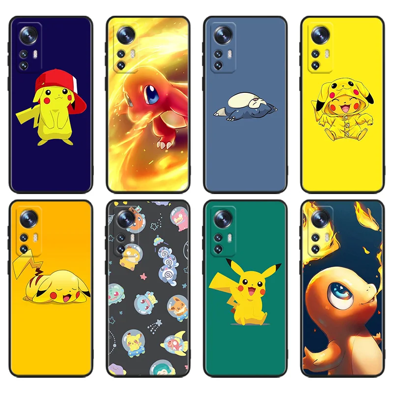 Anime Pokemon Pikachu Phone Case For Xiaomi Mi 12T 12S 12X 11i 11X 11T 11 10T 10S Ultra Pro Lite Black Soft Cover
Anime Pokemon Pikachu Phone Case For Xiaomi Mi 12T 12S 12X 11i 11X 11T 11 10T 10S Ultra Pro Lite Black Soft Cover