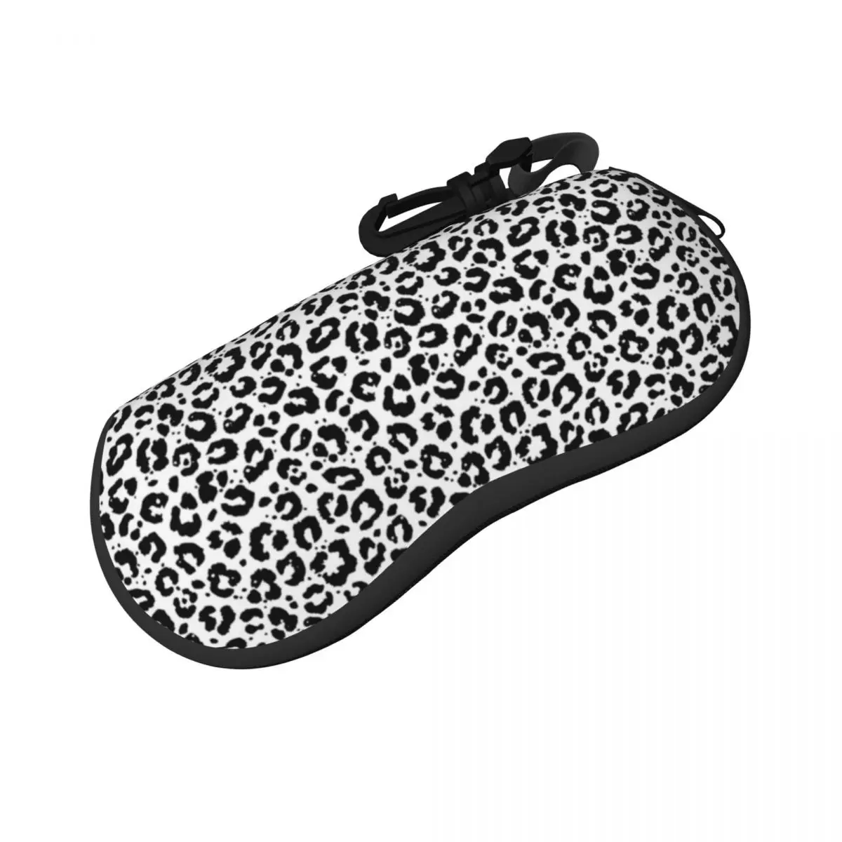 Black White Leopard Print Horizontal Glasses Case Animale Snow Cheetah Zipper Men Women Sunglasses Pouch Pocket Cute Eyewear Box
Black White Leopard Print Horizontal Glasses Case Animale Snow Cheetah Zipper Men Women Sunglasses Pouch Pocket Cute Eyewear Box