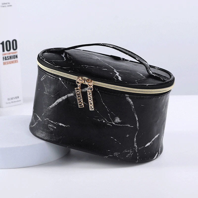 European Fashion Marble Pattern Cosmetic Bag Travel Large Capacity Cosmetic Storage Bag Moisture-proof Compression Zipper Bag
European Fashion Marble Pattern Cosmetic Bag Travel Large Capacity Cosmetic Storage Bag Moisture-proof Compression Zipper Bag