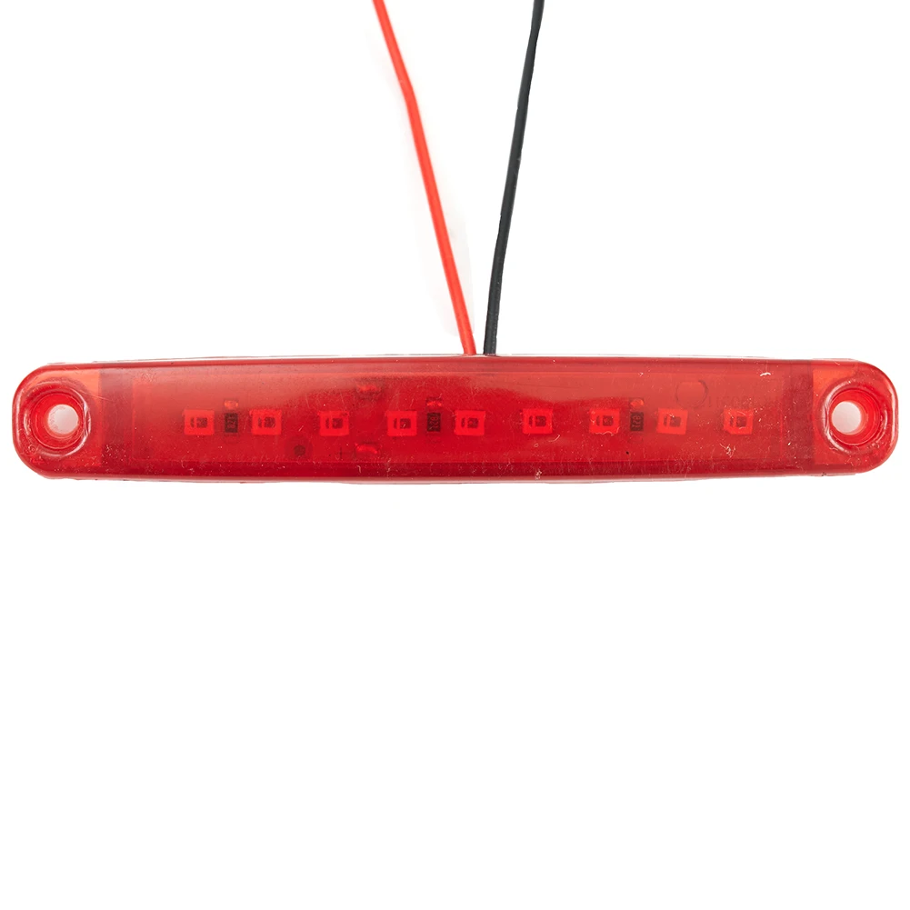 Durable Practical Lights Marker DC12-24V Indicator Lorry Sealed Shakeproof Super bright Waterproof 100x15mm 9 LED
Durable Practical Lights Marker DC12-24V Indicator Lorry Sealed Shakeproof Super bright Waterproof 100x15mm 9 LED