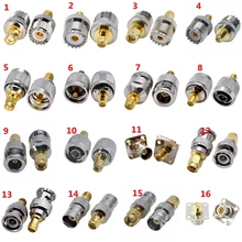 SMA To N BNC UHF PL259 SO239 Connector BNC UHF PL259 SO239 N Type To SMA Male Female RF Coax Adapter Fast Delivery Brass Copper