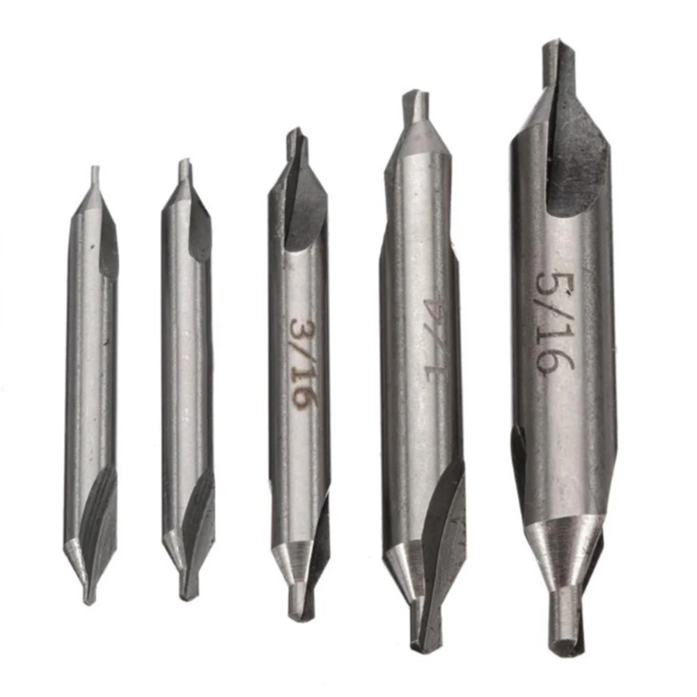 5pcs 60° HSS Center Spotting Drill Bit Combined Countersink Bits Set 1/8\\\"- 3/8\" Silver HSS Center Drill Bits High Quality
5pcs 60° HSS Center Spotting Drill Bit Combined Countersink Bits Set 1/8\\\"- 3/8\" Silver HSS Center Drill Bits High Quality