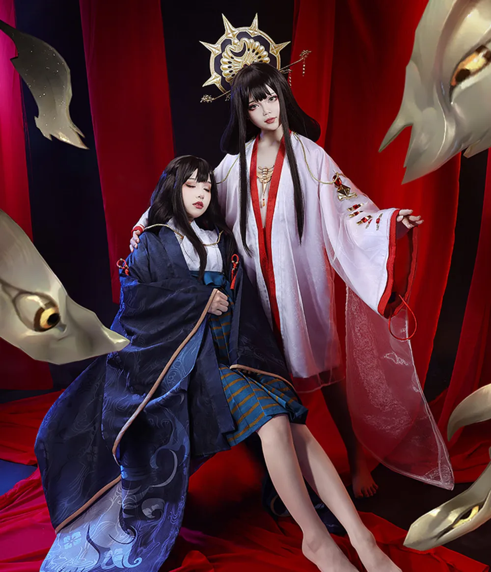 Горячая игра Onmyoji Аниме Косплей Костюм черно-белый костюм платье Высокое качество Рождество Хэллоуин вечевечерние НКА ролевые игры бренд
Горячая игра Onmyoji Аниме Косплей Костюм черно-белый костюм платье Высокое качество Рождество Хэллоуин вечевечерние НКА ролевые игры бренд
