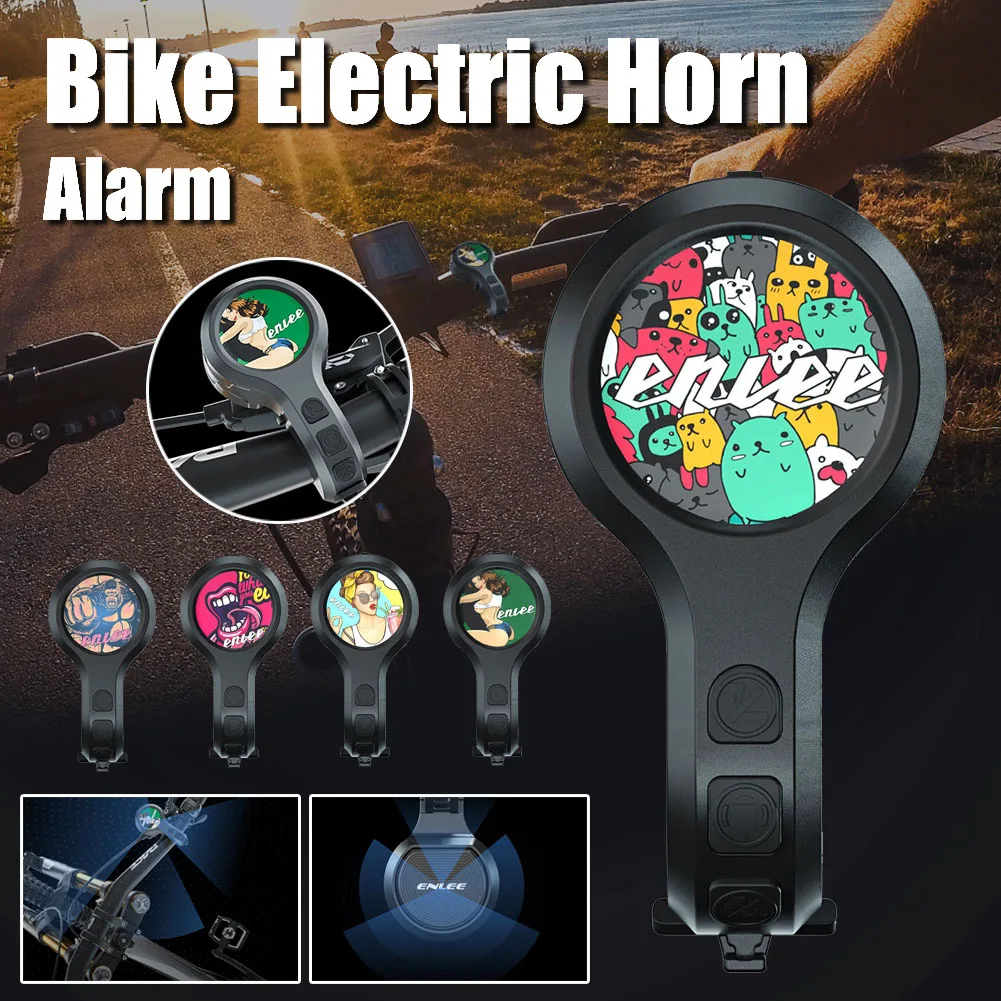 MTB Road Bike Electronic Horn USB Rechargeable Bike Bell IPX6 Waterproof 80-130dB Handlebar Anti-Theft Sound Alarm Ring Bell New
MTB Road Bike Electronic Horn USB Rechargeable Bike Bell IPX6 Waterproof 80-130dB Handlebar Anti-Theft Sound Alarm Ring Bell New