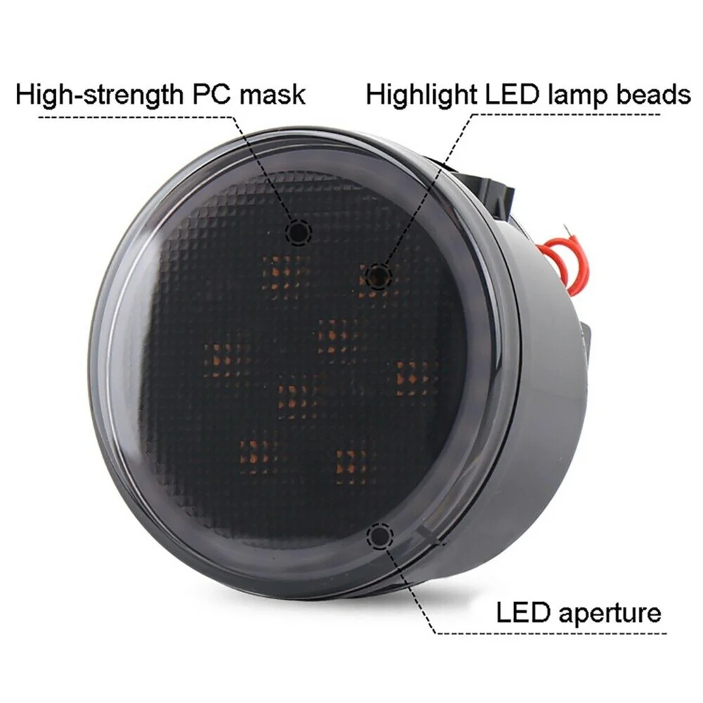 Smoke Lens Turn Signal Light LED DC12V DRL Driving Lamp For Jeep Wrangler JK2007-2017 Super Bright White+Amber
Smoke Lens Turn Signal Light LED DC12V DRL Driving Lamp For Jeep Wrangler JK2007-2017 Super Bright White+Amber