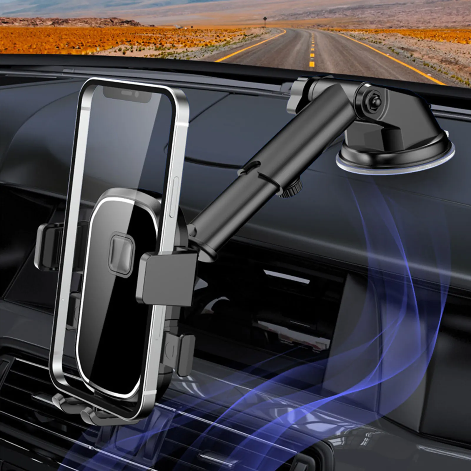 Sucker Car Phone Holder Mobile Phone Holder Stand In-Car No Magnetic GPS Mount Support For All Smartphones
Sucker Car Phone Holder Mobile Phone Holder Stand In-Car No Magnetic GPS Mount Support For All Smartphones