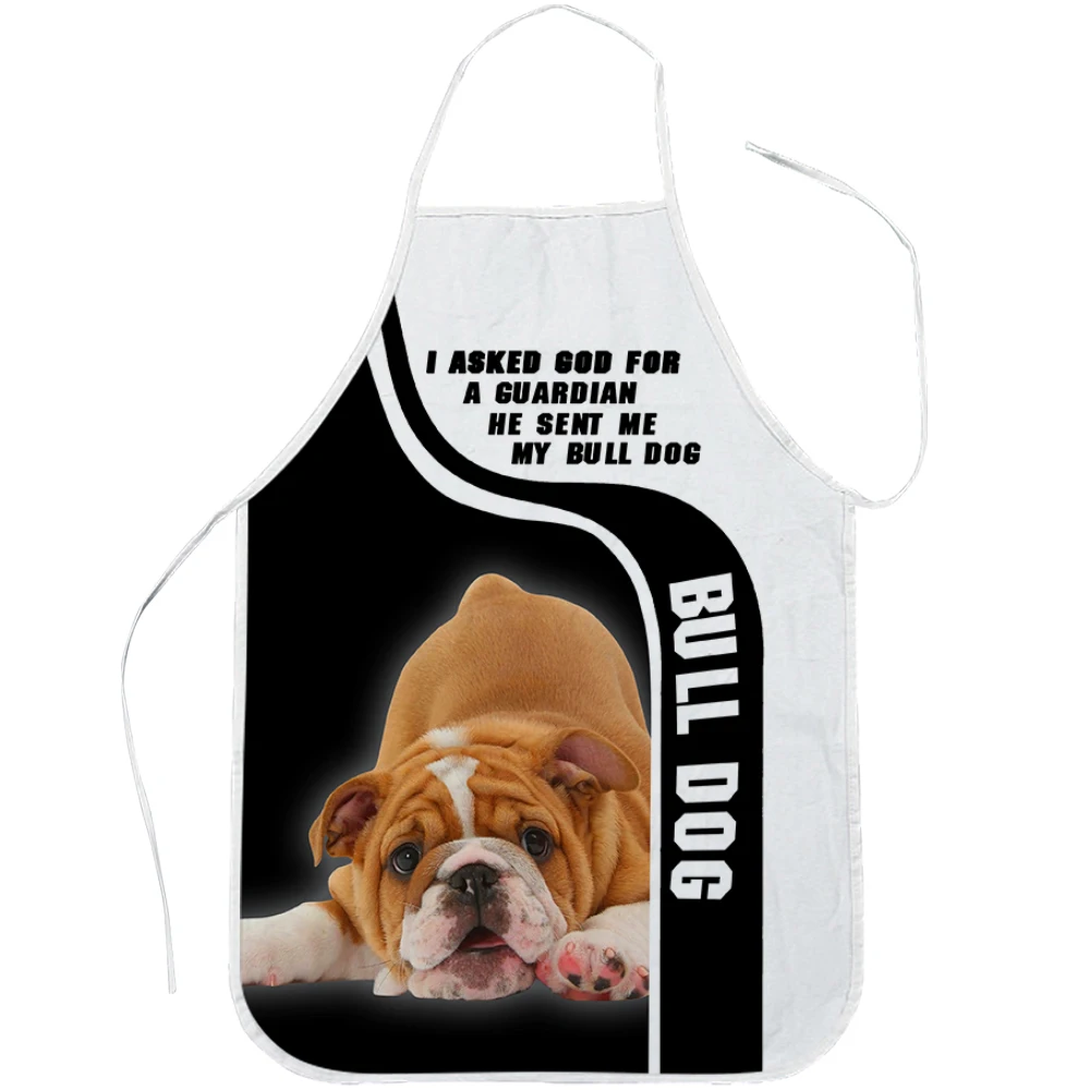 CLOOCL Newest Bull Dog Sleeveless Apron 3D Print Fashion Adults Children Kitchen Apron for Cooking Baking Home Cleaning Tools
CLOOCL Newest Bull Dog Sleeveless Apron 3D Print Fashion Adults Children Kitchen Apron for Cooking Baking Home Cleaning Tools