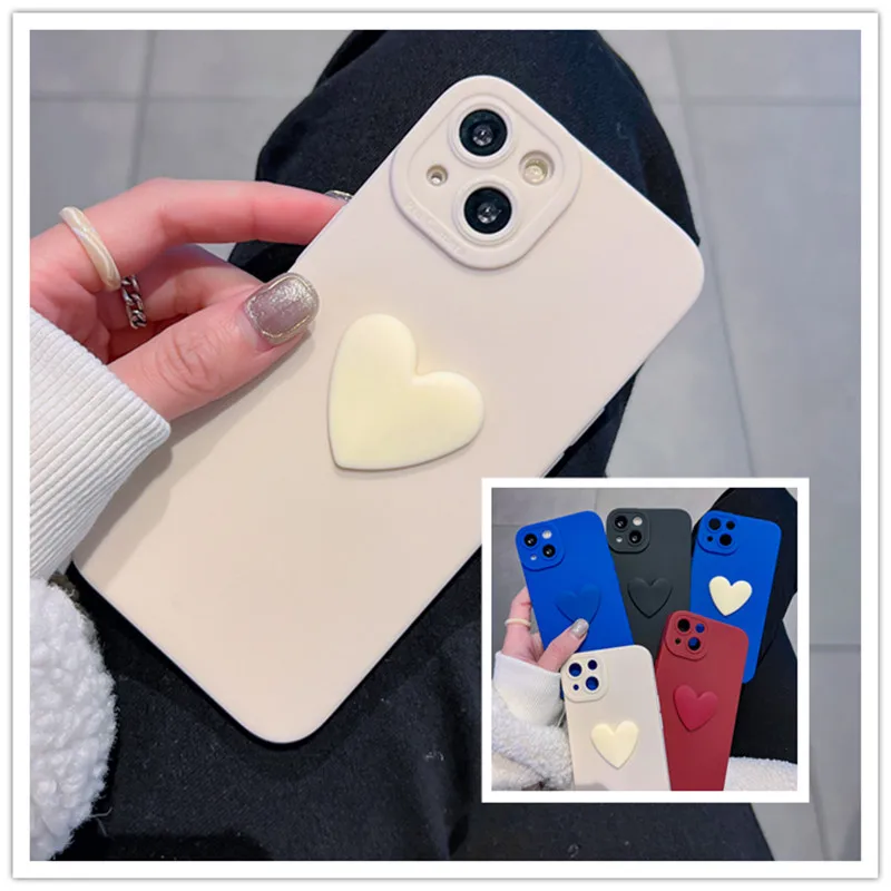 Three-dimensional Love Matte Soft Shell Anti-fall Protective Cover Phone Case For Huawei P50 P30 Honor 60 50 30s Pro Nova 9 8 SE
Three-dimensional Love Matte Soft Shell Anti-fall Protective Cover Phone Case For Huawei P50 P30 Honor 60 50 30s Pro Nova 9 8 SE
