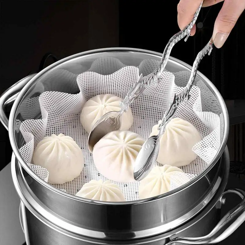 26/30CM Silicone Reusable Restaurant Kitchen Under Steamer Mat Kitchen Cooking Accessories Non-Stick Steamer Mat Dim Sum Tool
26/30CM Silicone Reusable Restaurant Kitchen Under Steamer Mat Kitchen Cooking Accessories Non-Stick Steamer Mat Dim Sum Tool