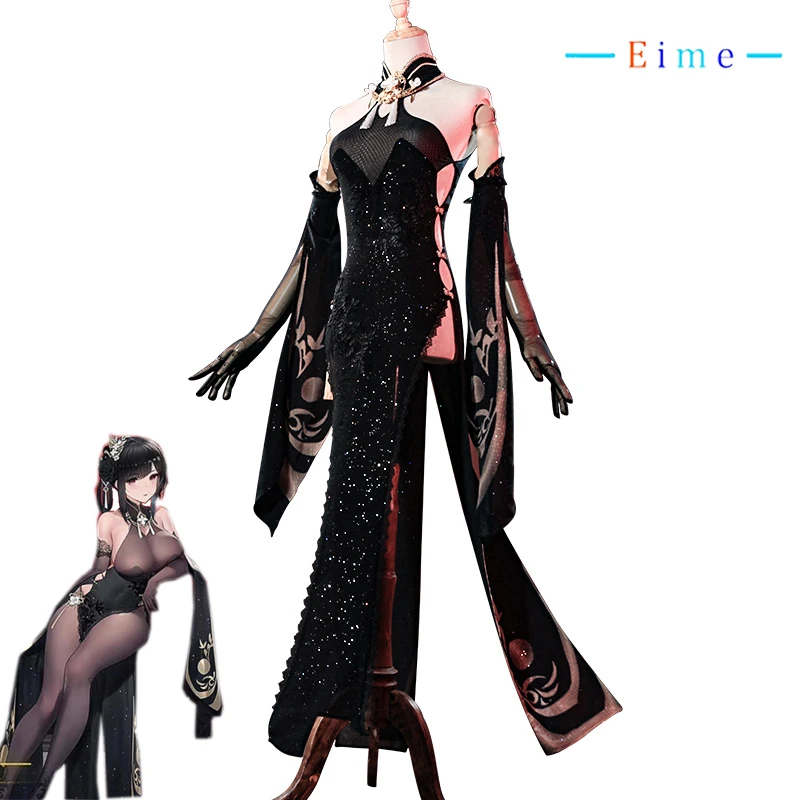 Костюм для косплея EIME Game, лазур Лейн Чэнь Хай, женское элегантное платье, китайский роскошный чонсам, сексуальный костюм для вечевечерние НК...
Костюм для косплея EIME Game, лазур Лейн Чэнь Хай, женское элегантное платье, китайский роскошный чонсам, сексуальный костюм для вечевечерние НК...